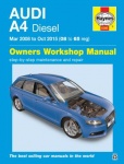 AUDI A4 DIESEL (2008-2015) KSIĄŻKA NAPRAWY I OBSŁUGI