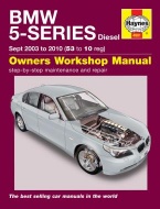 BMW 5 DIESEL 2003-2010 E60/E61 INSTRUKCJA HAYNES