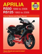 APRILIA RS125 (1993-2005) OPIS BUDOWY I NAPRAWY