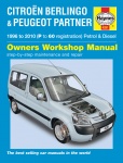 INSTRUKCJA CITROEN BERLINGO, PEUGEOT PARTNER (1996-2010)