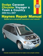 CHRYSLER TOWN & COUNTRY (2003-2007) INSTRUKCJA NAPRAW