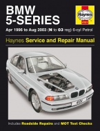 INSTRUKCJA HAYNES BMW SERII 5 (1996-2003) SILNIKI BENZYNOWE