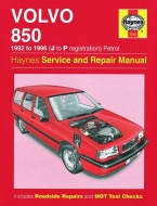 INSTRUKCJA NAPRAWY I OBSŁUGI VOLVO 850 (1992-1996)