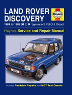 INSTRUKCJA NAPRAWY LAND ROVER DISCOVERY Z SILNIKAMI BENZYNOWYMI I DIESLA(1989-1998) 