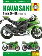 KAWASAKI NINJA ZX-10R (2004-2010) instrukcja Haynes